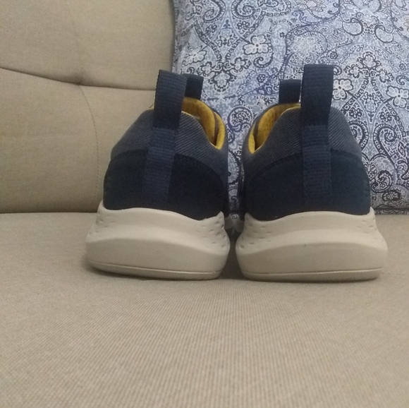 Skechers Parson Canvas slip-on Oxford shoes blue NWT - Picture 2 of 7